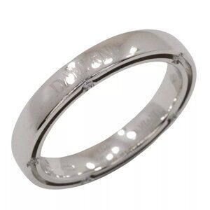 Damiani D side Ring K18 white gold/diamond #6.8(US Size) 4.5g Women